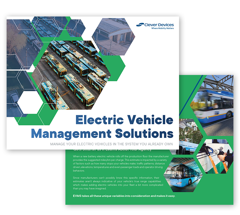 Electric Vehicle Management Solutions Clever Devices